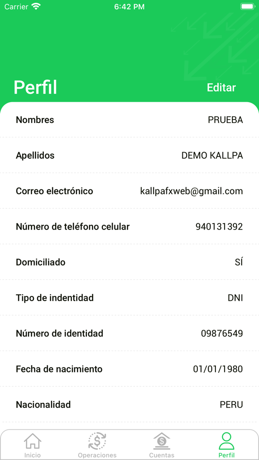 #6. Kallpa Cambios (iOS) 由: Kallpa Securities S.A.B.