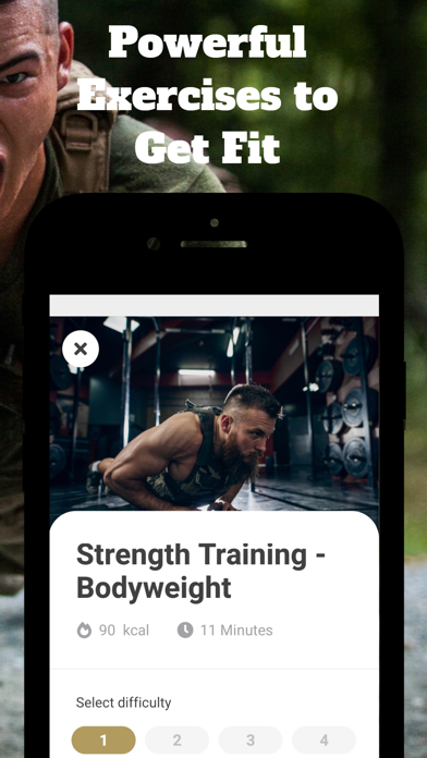 Military and Army Workouts Screenshot