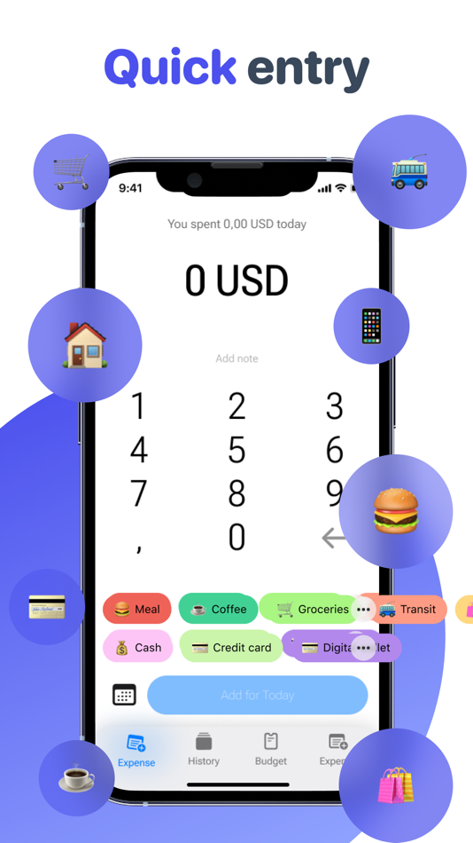 #2. Expense Buddy Expense Manager (iOS) 由: Audiojoy Software Inc.