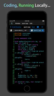code develop ide iphone screenshot 2