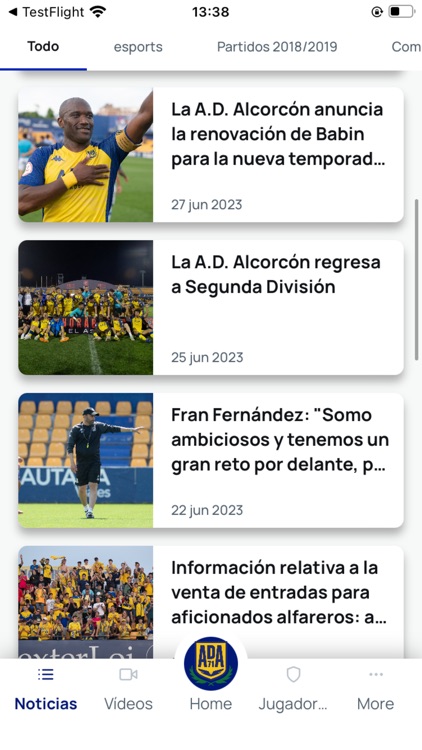 AD Alcorcón - App Oficial