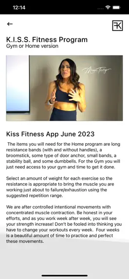 Game screenshot K.I.S.S. Fitness mod apk