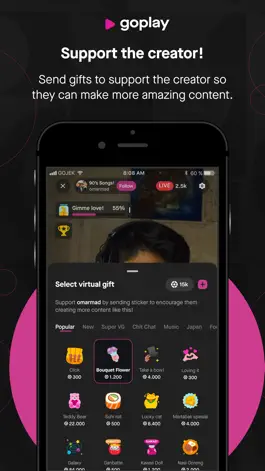 Game screenshot Goplay Live Stream Chat & Gift hack