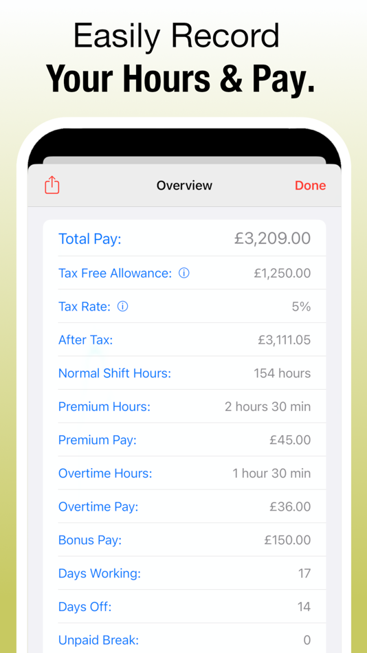 #6. ShiftLife Organizer (iOS) Podle: OvalKey Ltd.