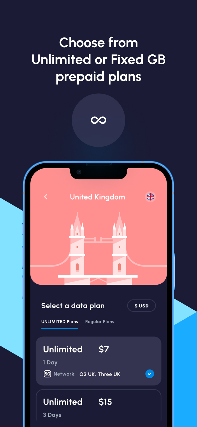 Nomad eSIM Prepaid Data Plan