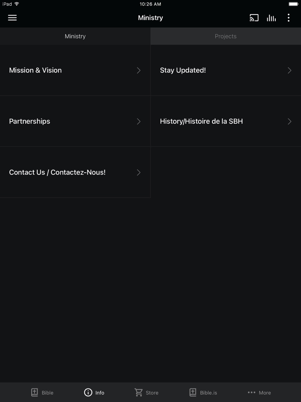 iPad screenshot