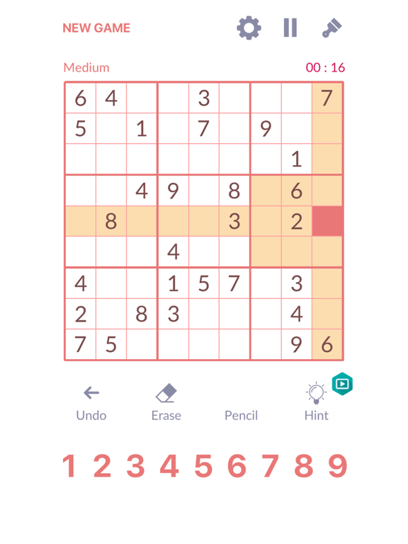 Sudoku Game : Brain Teaser