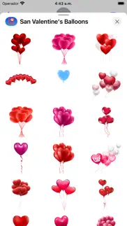 san valentine’s balloons iphone screenshot 2