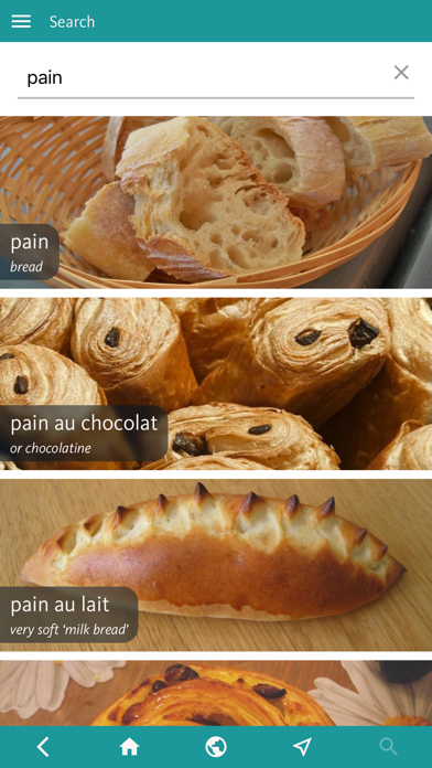French Food Decoder Screenshot