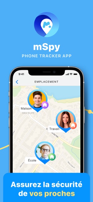 mSpy - Localiser Famille, Amis dans l'App Store
