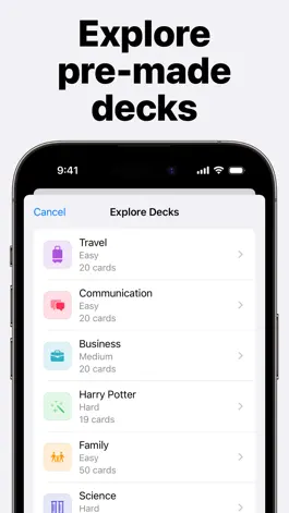 Game screenshot Vocabify Learn with Flashcards hack