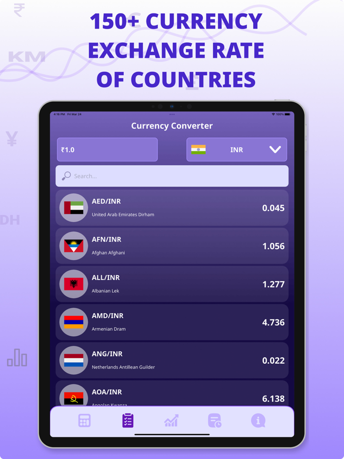 Live Currency Converter App