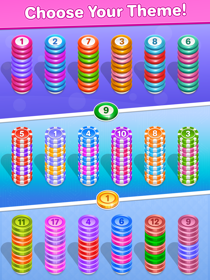 Coin Sort - Coin Merge Master