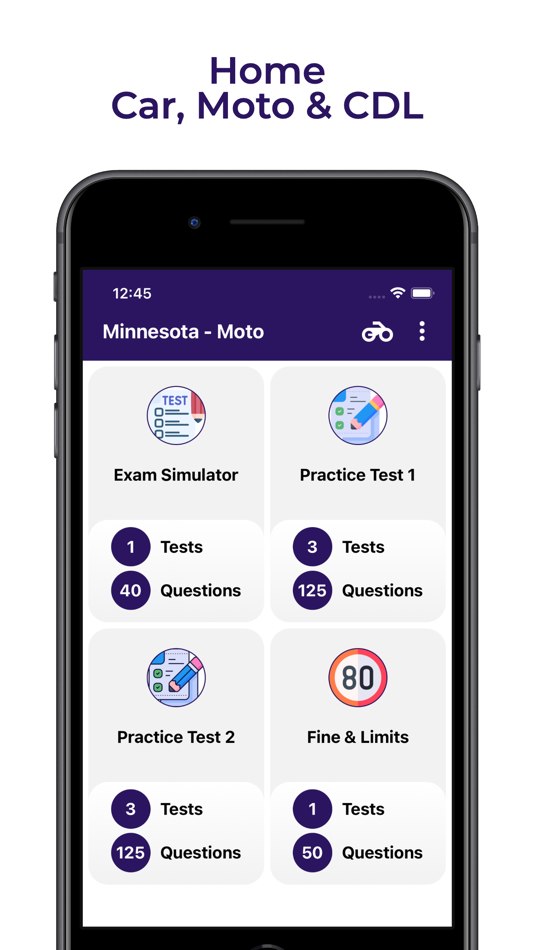 Minnesota DMV Practice Test MN - 1.1.1 - (iOS)
