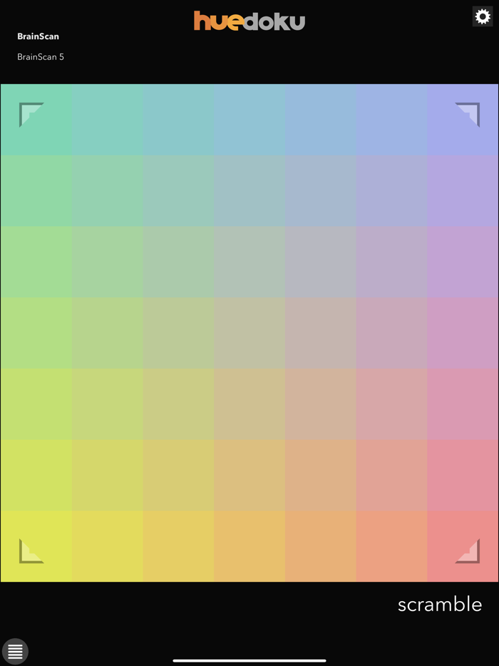 huedoku original color puzzle