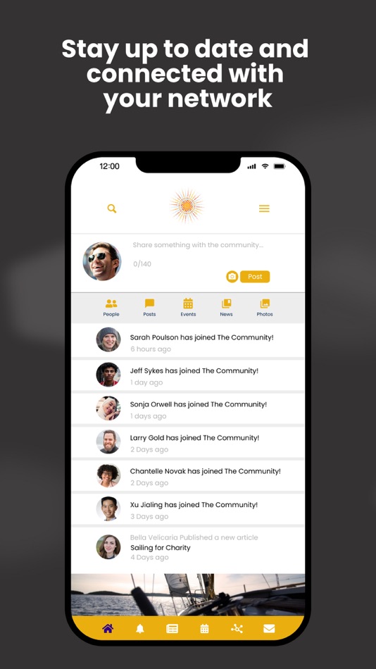 #2. Stars Alumni Community (iOS) Bởi: Toucan Tech