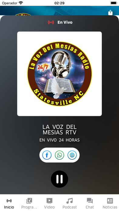 Screenshot #3 pour La Voz Del Mesias RTV