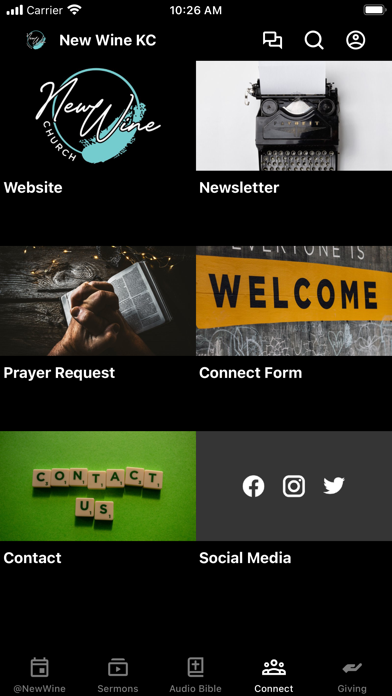 New Wine Church Kansas City Screenshot
