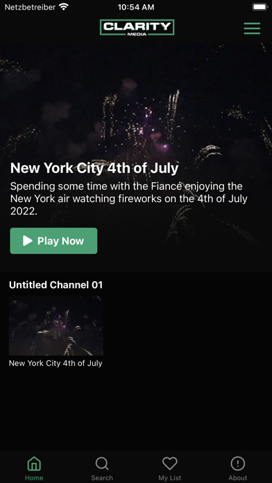 Clarity Media Screenshot