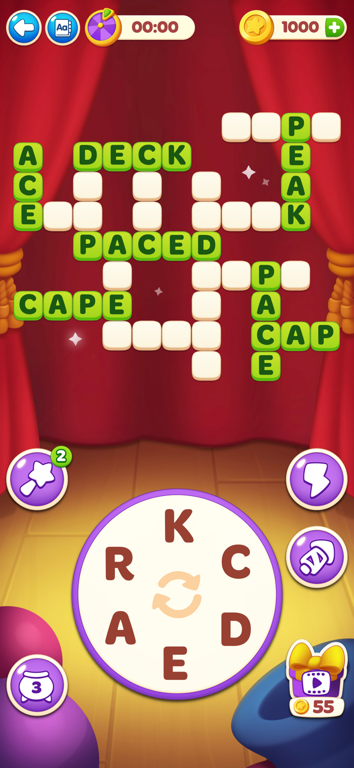 Word Spells Crossword Puzzles