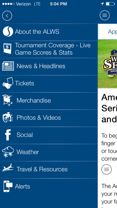 American Legion World Series Screenshot