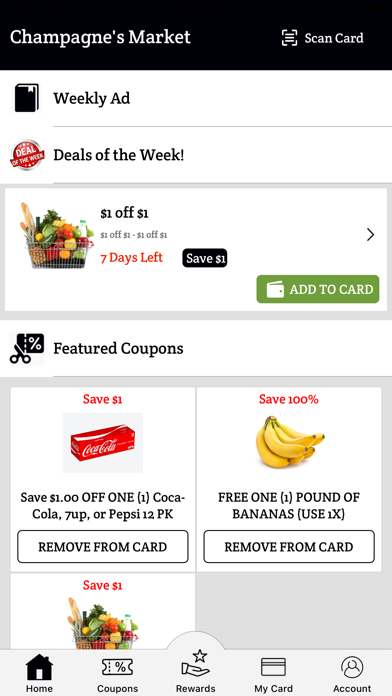 Champagne’s Market Screenshot