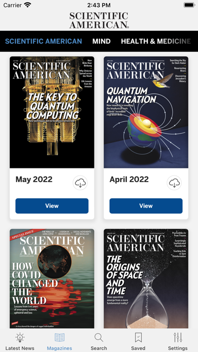 Scientific American Screenshot