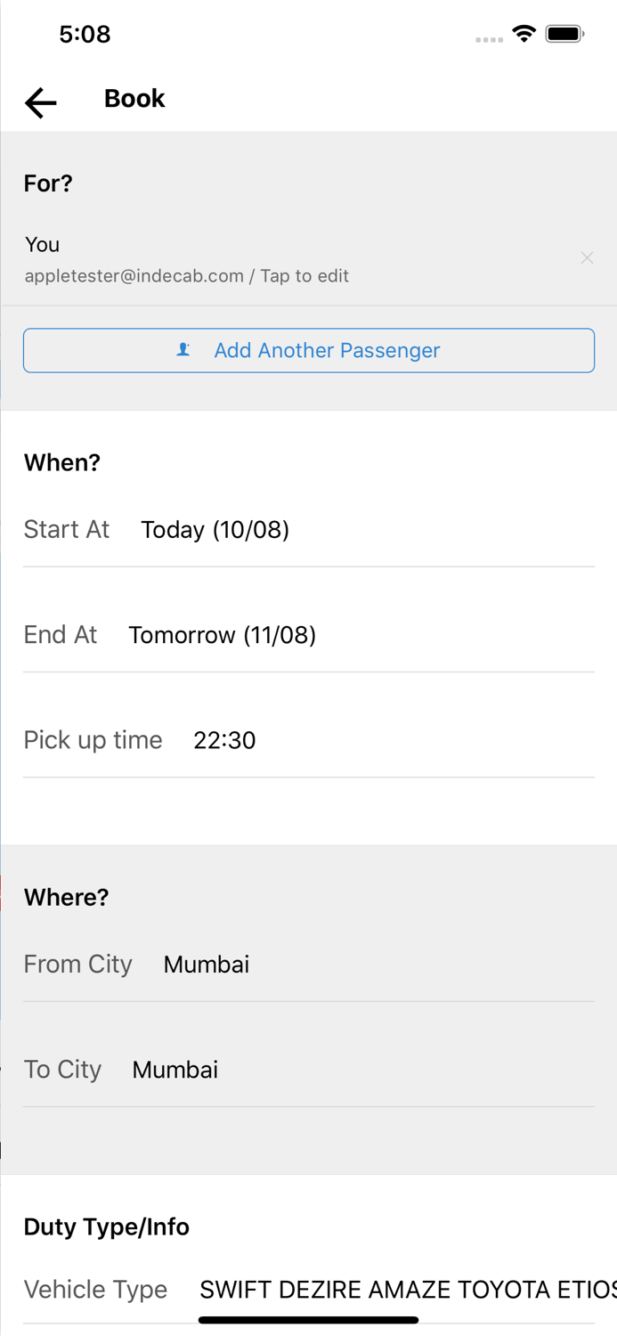 Cabi - Safe and Reliable rides