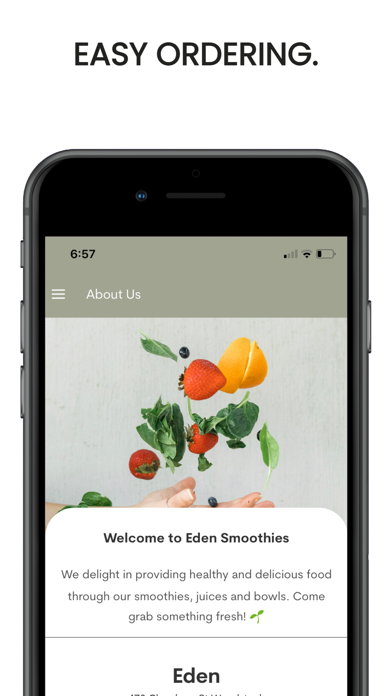 Eden Smoothies Screenshot