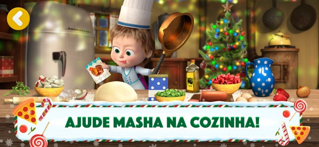 Baixar e jogar Masha e o Urso Pizzaria! Jogos de Cozinhar Pizza