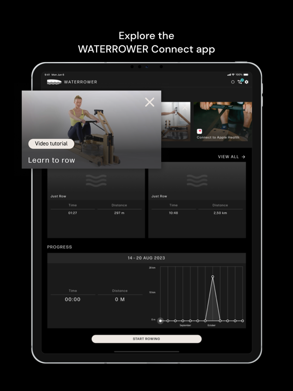 Screenshot #6 pour WATERROWER Connect
