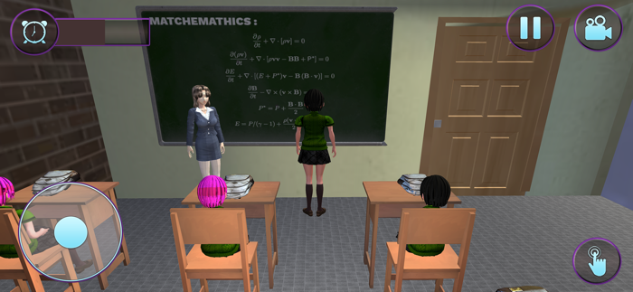 High School Anime Girl Games