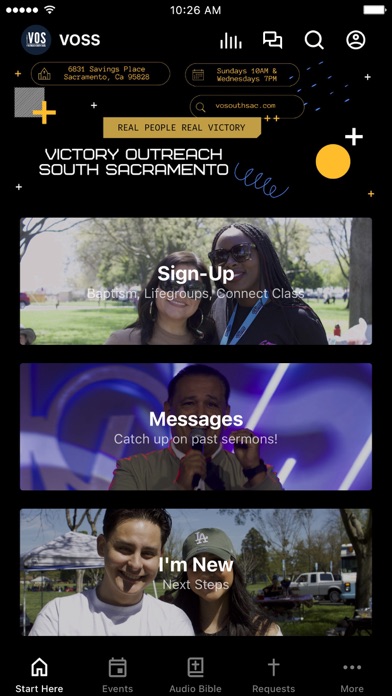 VO South Sacramento Screenshot