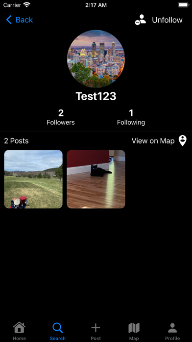 Locality: Social Media Screenshot