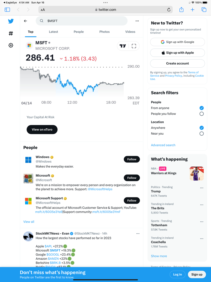 EagleEye - Company Tracker