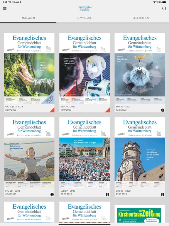 Screenshot #4 pour Evangelisches Gemeindeblatt