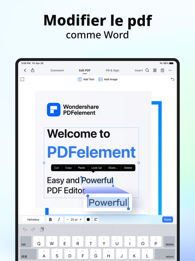 ‎PDFelement-modifier& lire pdf Capture d'écran