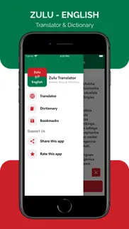 zulu translator & dictionary iphone screenshot 3