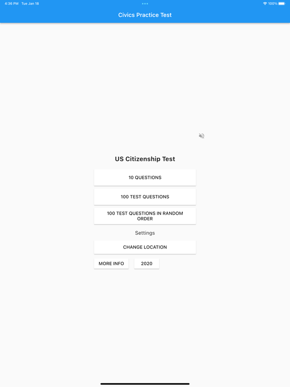 Screenshot #4 pour U.S. Citizenship Test Audio