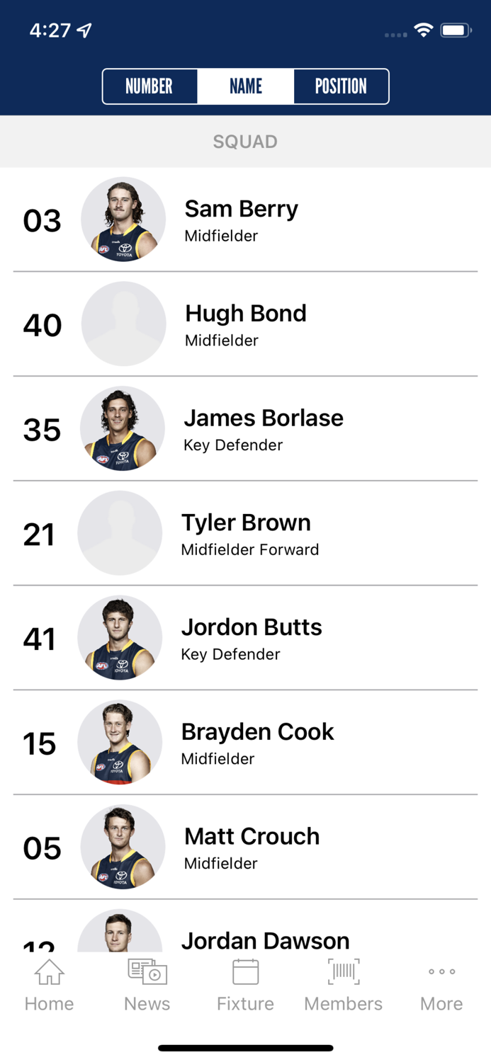 Adelaide Crows Official App