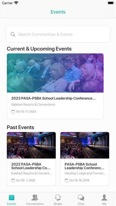 School Leadership Conference Screenshot