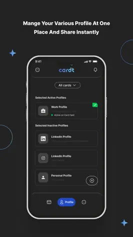Game screenshot Cardt - Smart Business Cards apk