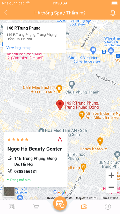Ngọc Hà Beauty Center Screenshot