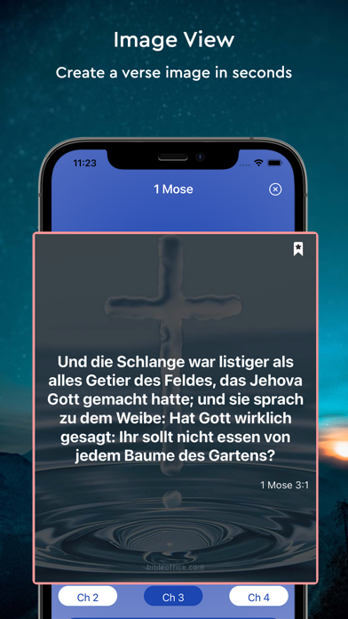 Elberfelder Bibel Deutsch Screenshot