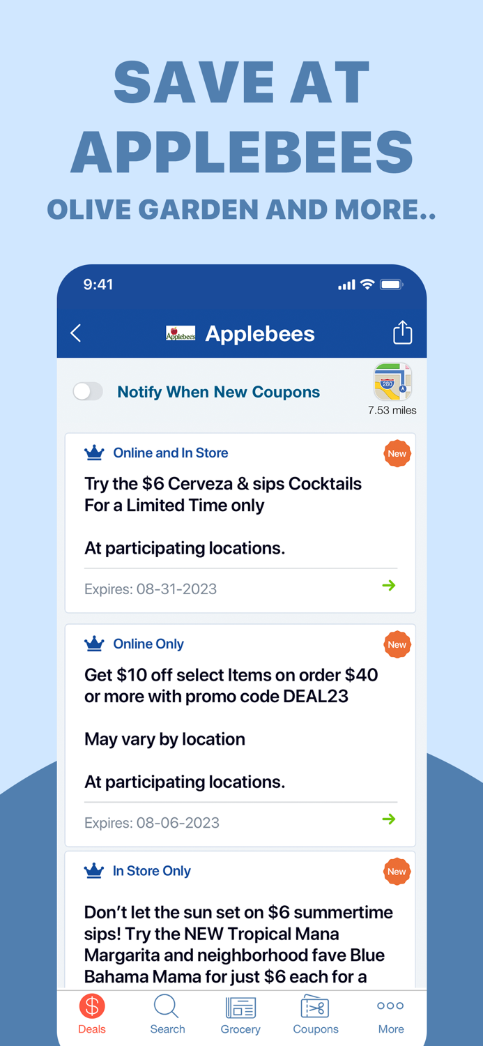 Food Coupons Fast Deals Reward