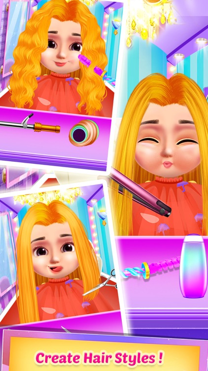 Bella Doll Hairs Beauty Salon