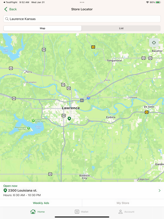 Checkers Xtra iPad screenshot 4 - Shopping app