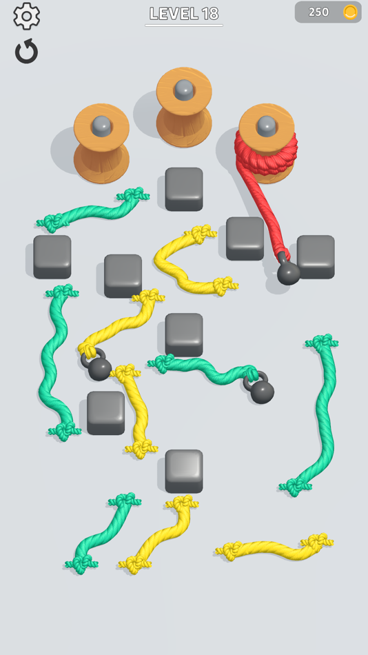 #9. Merge Rope (iOS) 由: Babil Studios