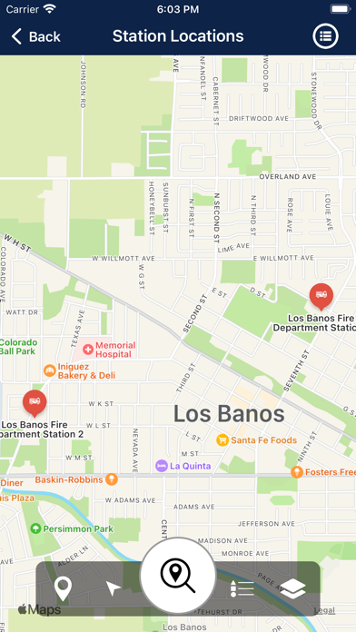 Los Banos Fire Department Screenshot