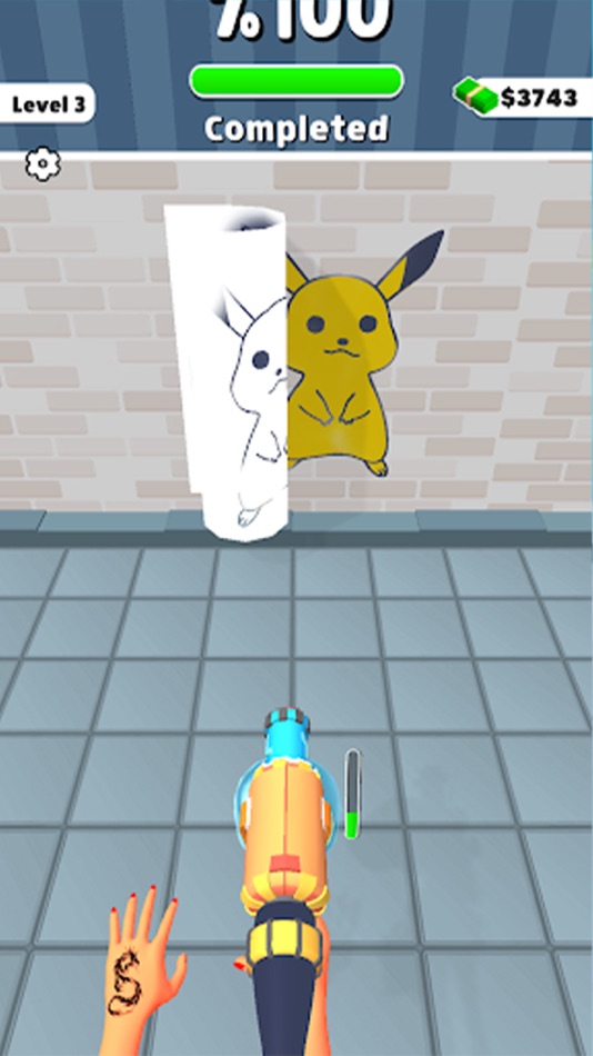 #5. SprayArtRun (iOS) 由: DoDo Game Co